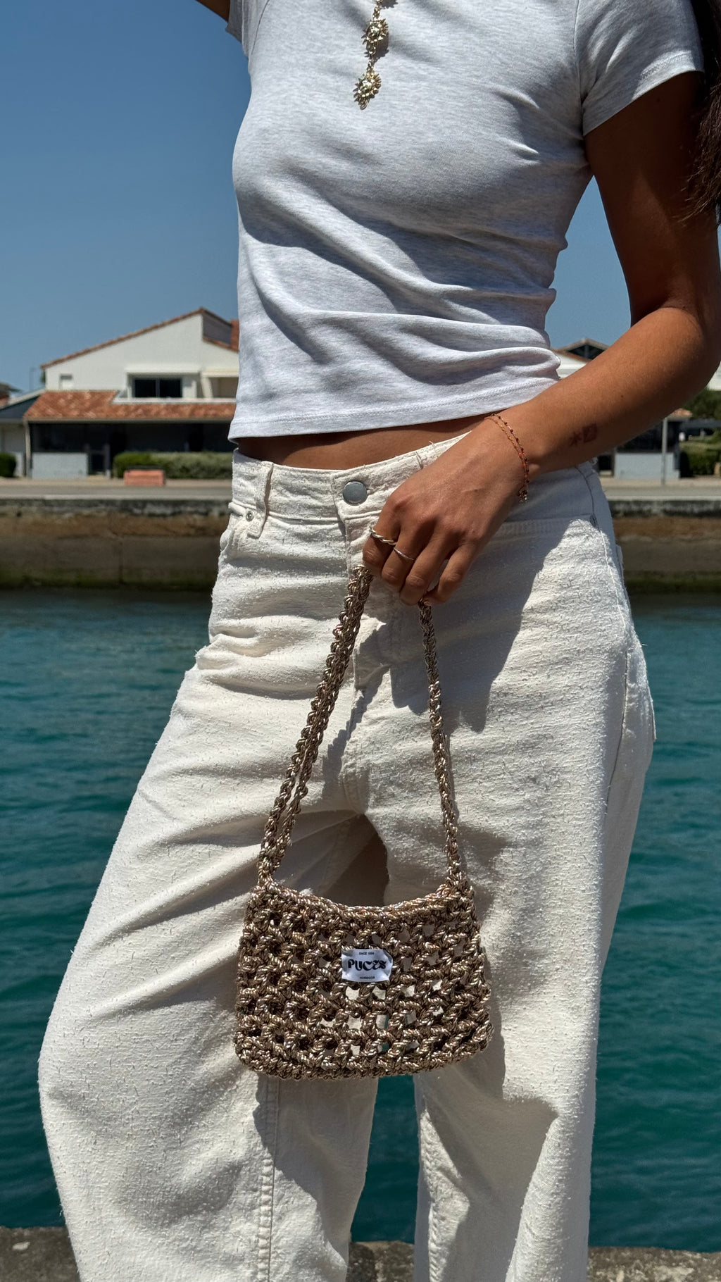 Chloé champagne court